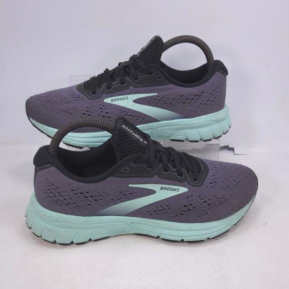 Brooks Anthem 4 Athletic Lace Up Running Shoe Womens Size 7.5 1203401B473 Gray - Picture 6 of 10